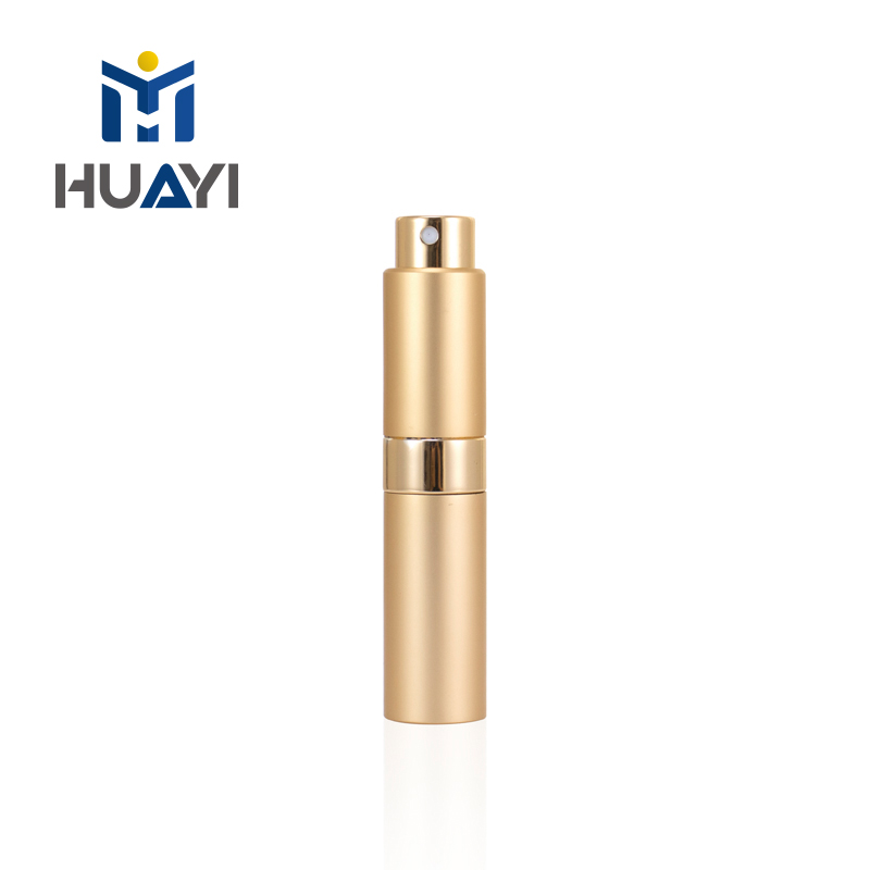 Refillable perfume atomizer aluminum spray bottles