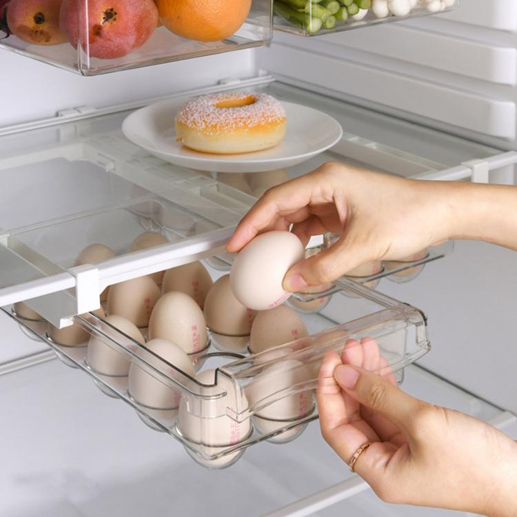 Refrigerator drawer storage box refrigerator egg fruit and vegetable food storage hanging rack preservation box