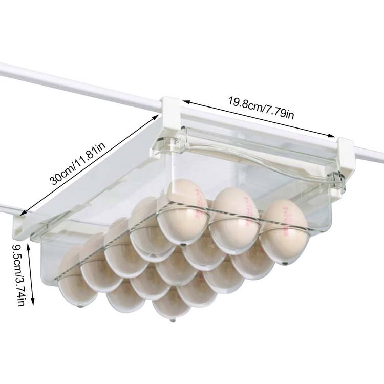 Refrigerator drawer storage box refrigerator egg fruit and vegetable food storage hanging rack preservation box