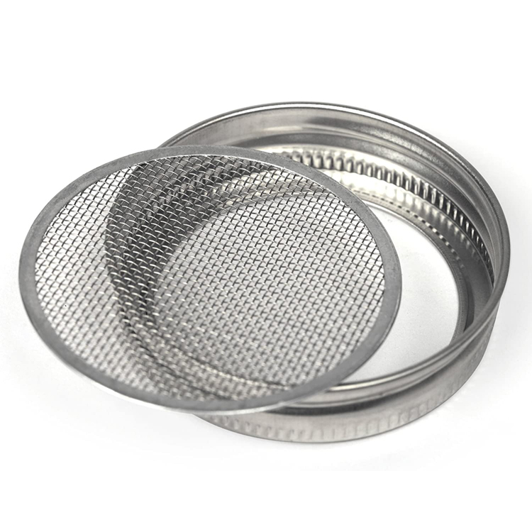 Regular Mouth Sprouter Glass Mason Jar Kits with Screen Lids Stands and Trays