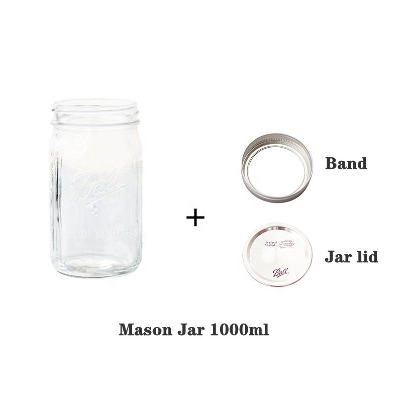 Regular Mouth for sconce brown mason jar with Gold Tinplate Lid