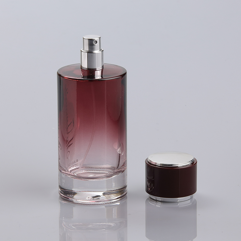 Reply In 12 Hours Gradual Coating Unique Glass Perfume Bottle