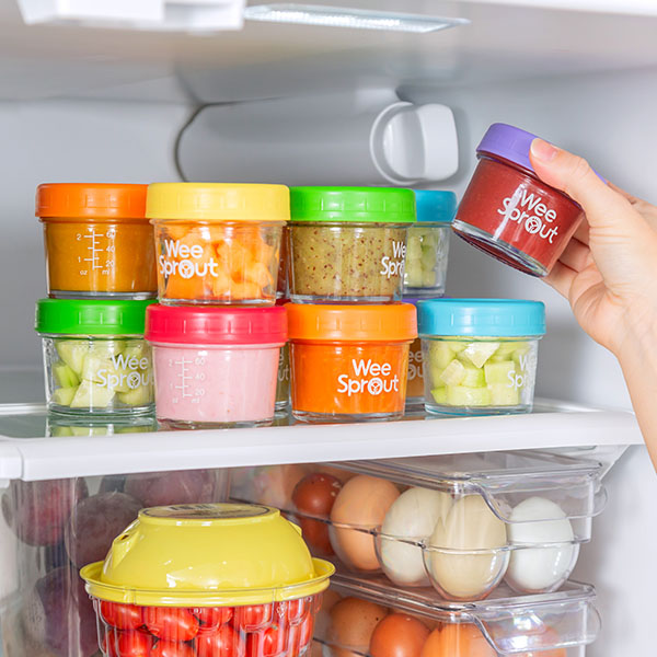 Reusable 120ml Glass Mason Jar Small Glass Baby Food Containers