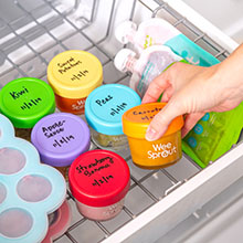 Reusable 120ml Glass Mason Jar Small Glass Baby Food Containers