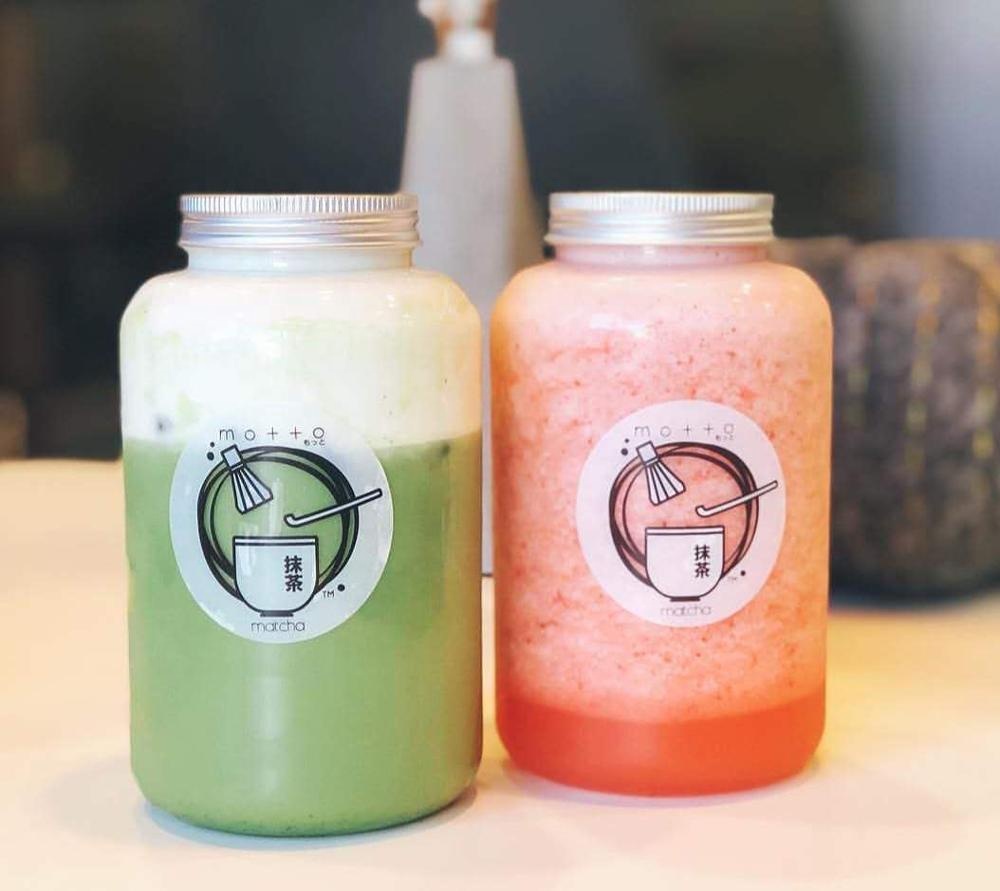 Reusable 500ml 16oz Clear or printed bubble milk tea boba cup glass mason jar with metal cap