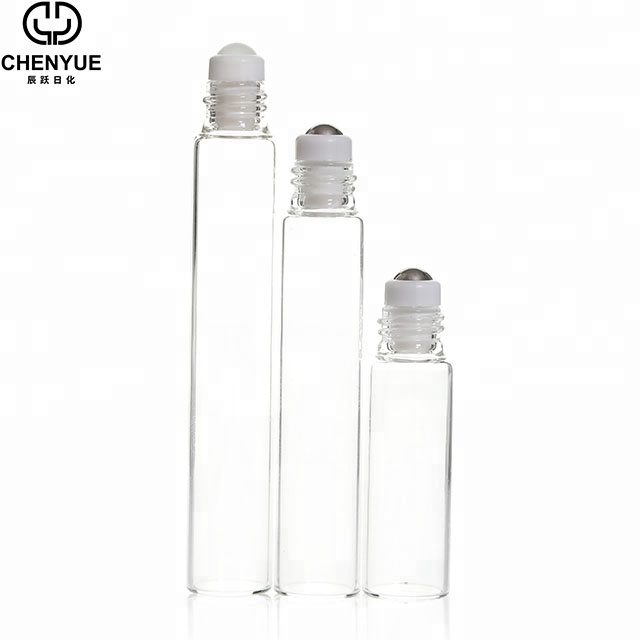 Roll Balls On Tubular Glass Vial 5Ml Rollerball Vintage Perfume Oil Rollers Bottles