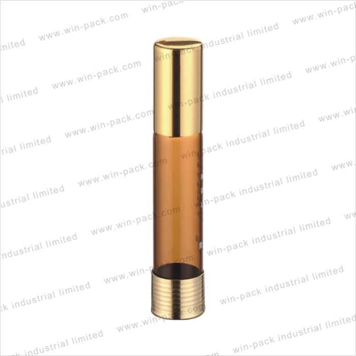 Roll on Essential Oils Bottle Roller Ball and Stopper Perfume Container Cosmetic 6ml Double Ended Glass with Metal Personal Care