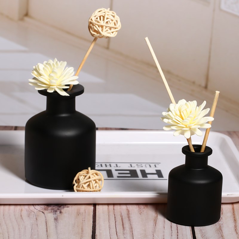 Room Air Diffuser Perfume Decorative Glass Bottle Vial for Perfume Personal Care Customized Logo Transparent Irregular FJ161053