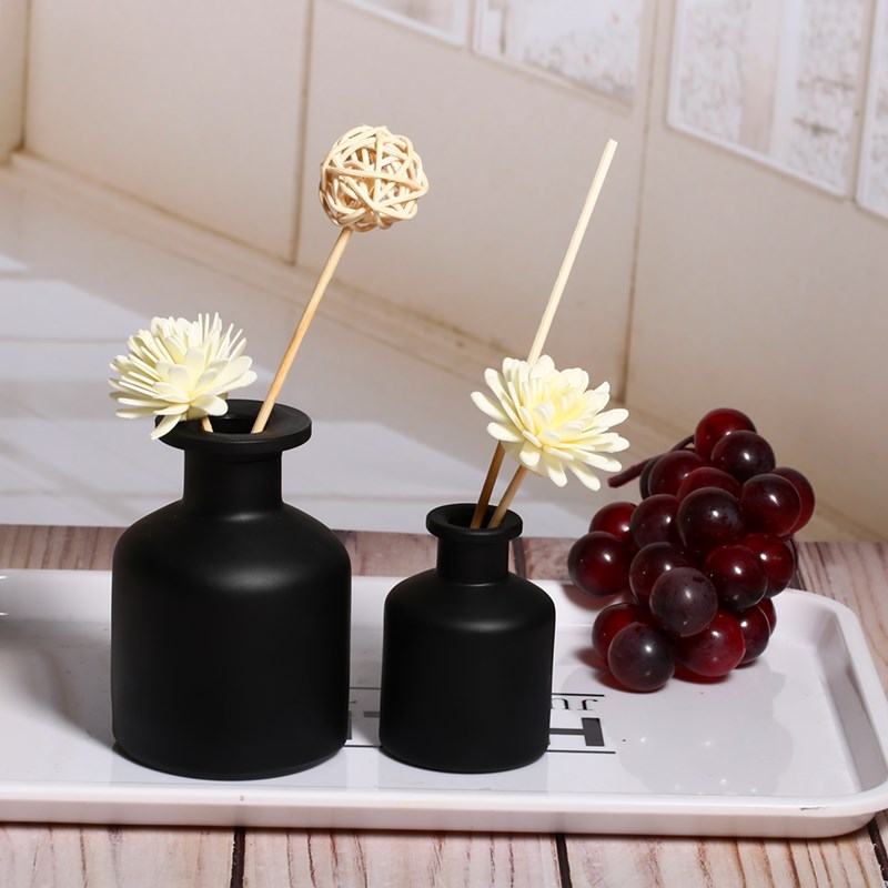 Room Air Diffuser Perfume Decorative Glass Bottle Vial for Perfume Personal Care Customized Logo Transparent Irregular FJ161053