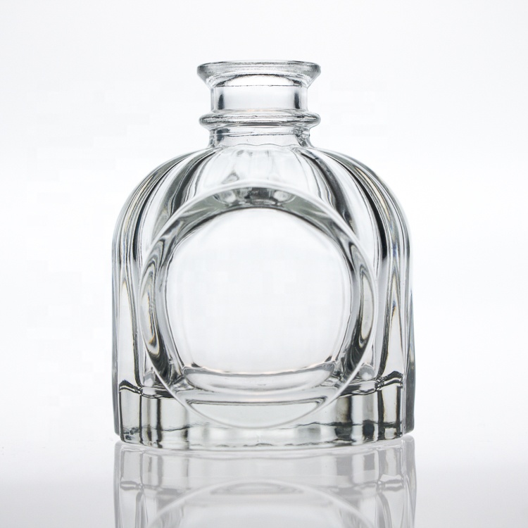 Room Decor Clear Empty Fragrance Bottle 100 ml Perfume Reed Diffuser Glass Bottle