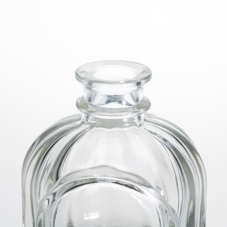 Room Decor Clear Empty Fragrance Bottle 100 ml Perfume Reed Diffuser Glass Bottle