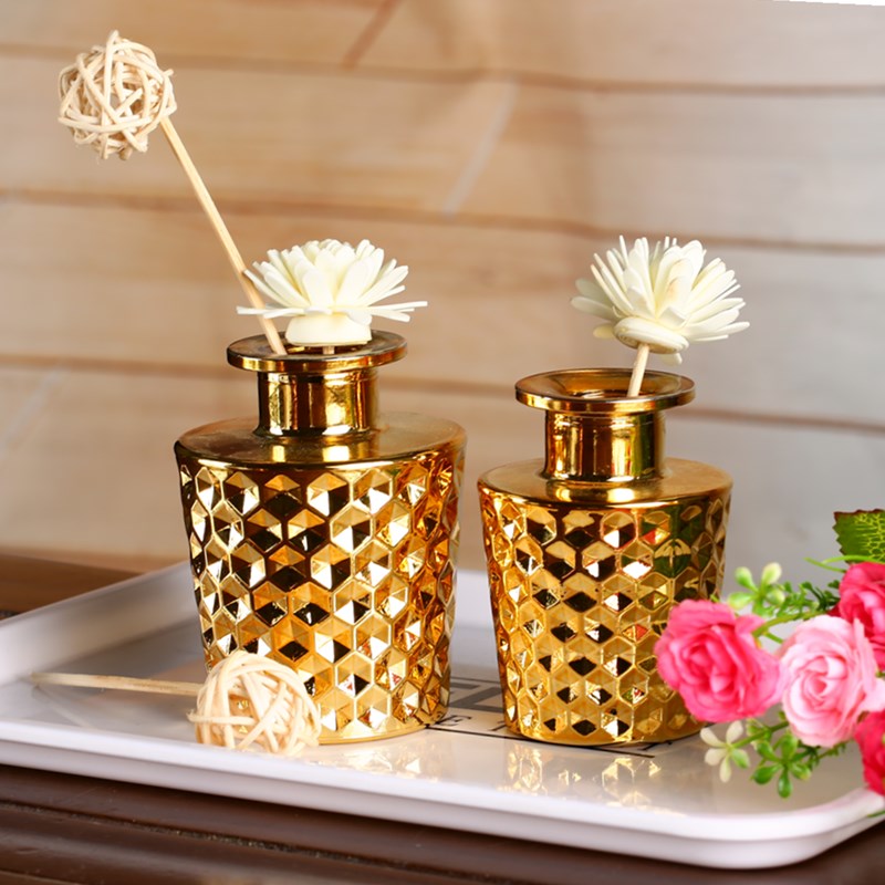 Room fragrance exotic unique perfume Diffuser glass containers bottles