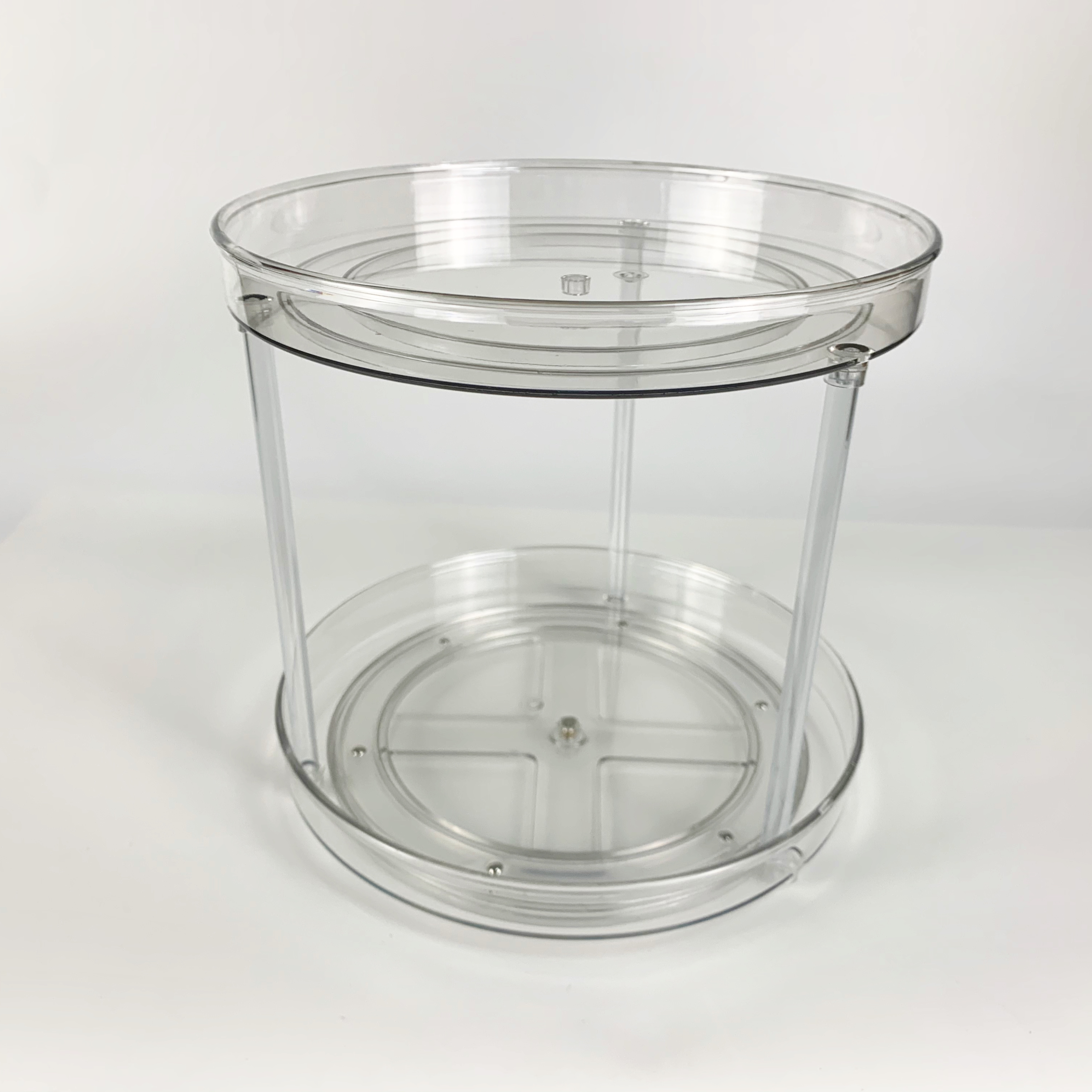 Rotatable Kitchen Turntable Spice Organizer Seasoning Rack Cabinet Storage Bin Lazy Susan Organizer For Pantry Bathroom