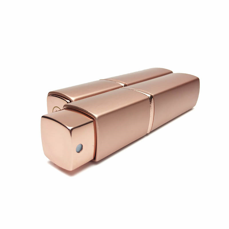 Rotating Cover Square Matte Perfume Sub-fillspray Empty Atomizer Spray Bottle Pocket Portable Travel 10ml Personal Care