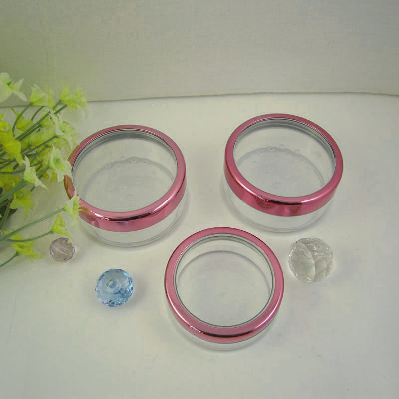 Rotating sifter jar,loose powder case,loose powder cosmetic jar