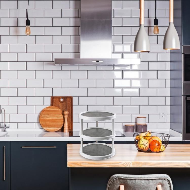 Rotating spice rack cabinet organizer pantry kitchen countertop wash basin display rack kitchen gadget storage rack