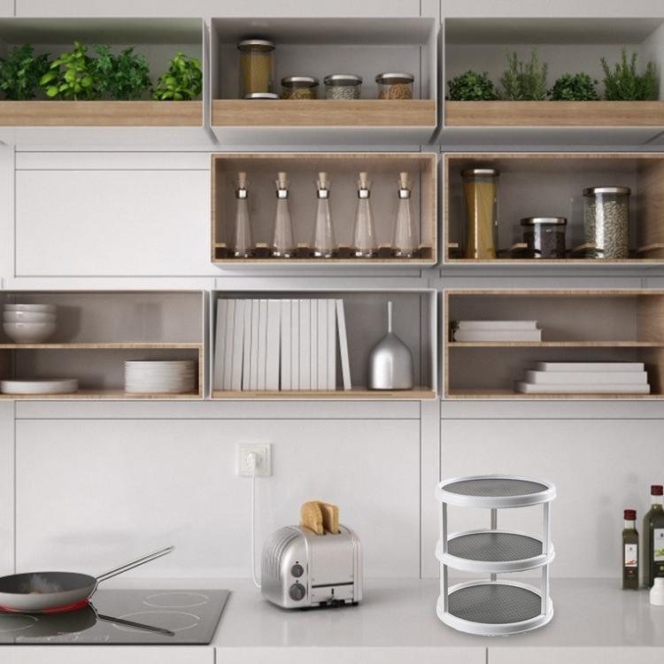 Rotating spice rack cabinet organizer pantry kitchen countertop wash basin display rack kitchen gadget storage rack