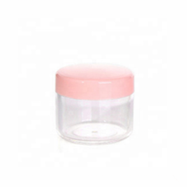 Round 20g mini cream plastic lip balm ice cream cosmetic jar 10 gram