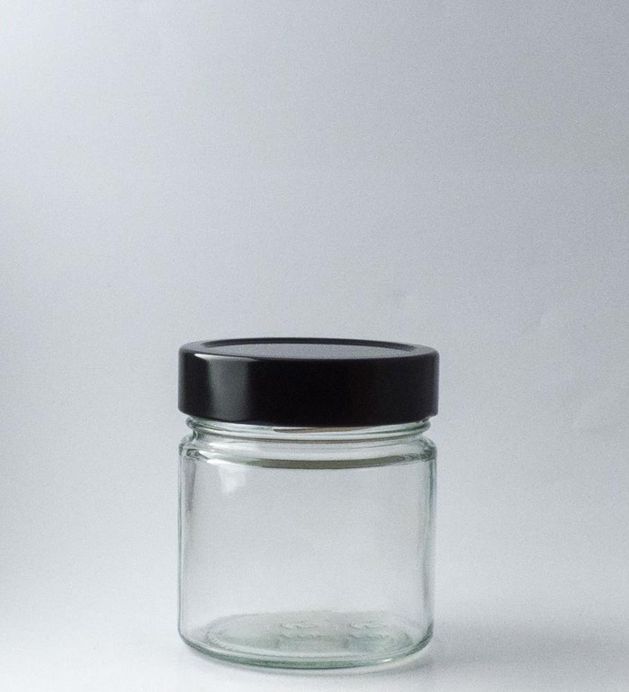 Round 212ml ergo glass jars 7oz wide mouth