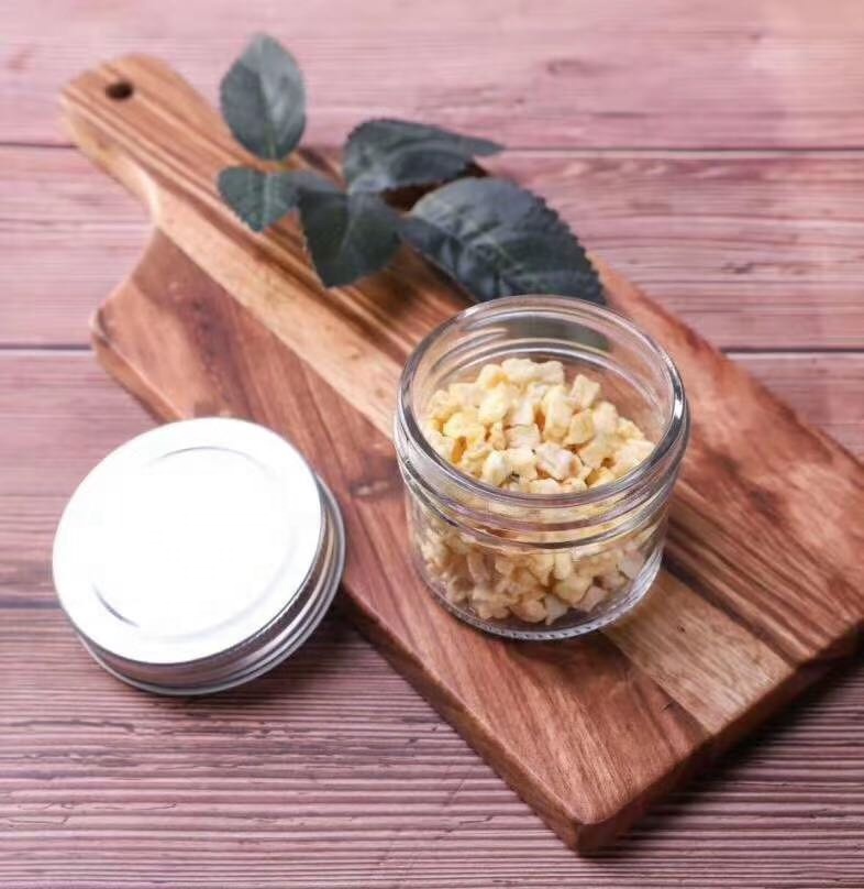Round 4 oz 8 oz 16 oz 100 ml 200 ml 300 ml 400 ml 500 ml glass mason jar honey jam jars with metal lid
