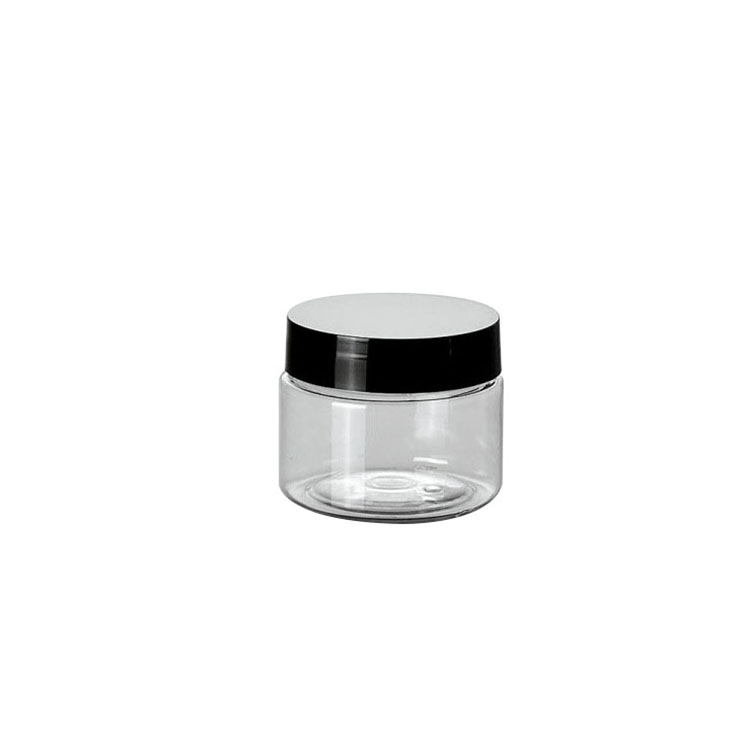 Round Cosmetic cream storage container 50 60 80 100 120 150 180 200 250 300 350 400 500ml 8oz plastic jar with lid
