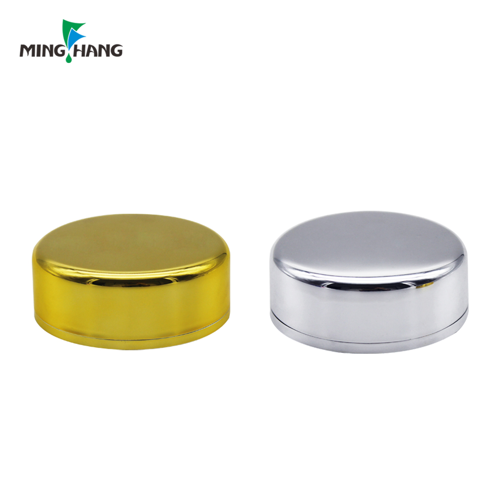 Round Cosmetics Cream Empty Jar Face 5g 10g 15g frosted 20g 30g 50g clear Cream Glass Jar with Colour Cap