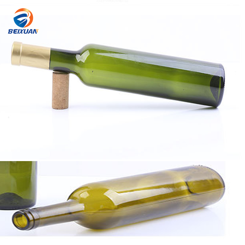 Round Different Size Dark Marasca Dorica Wine Bottles Olive Oil Camellia Oil Glass Bottle