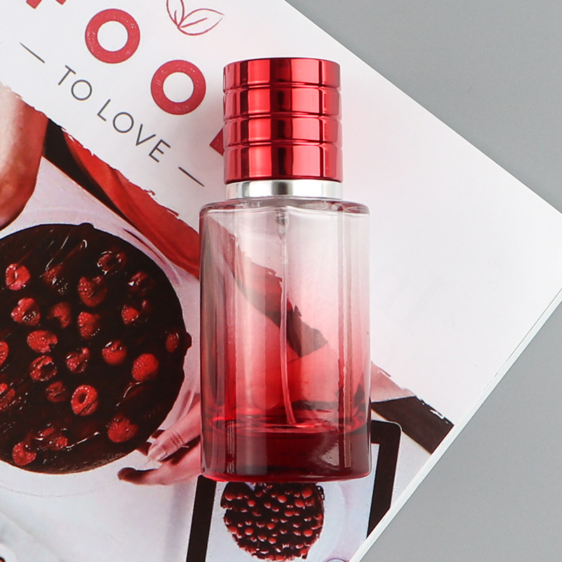 Round Empty Clear Fragrance Perfume Bottle 10ml 30ml 50ml Spray Glass Bottles