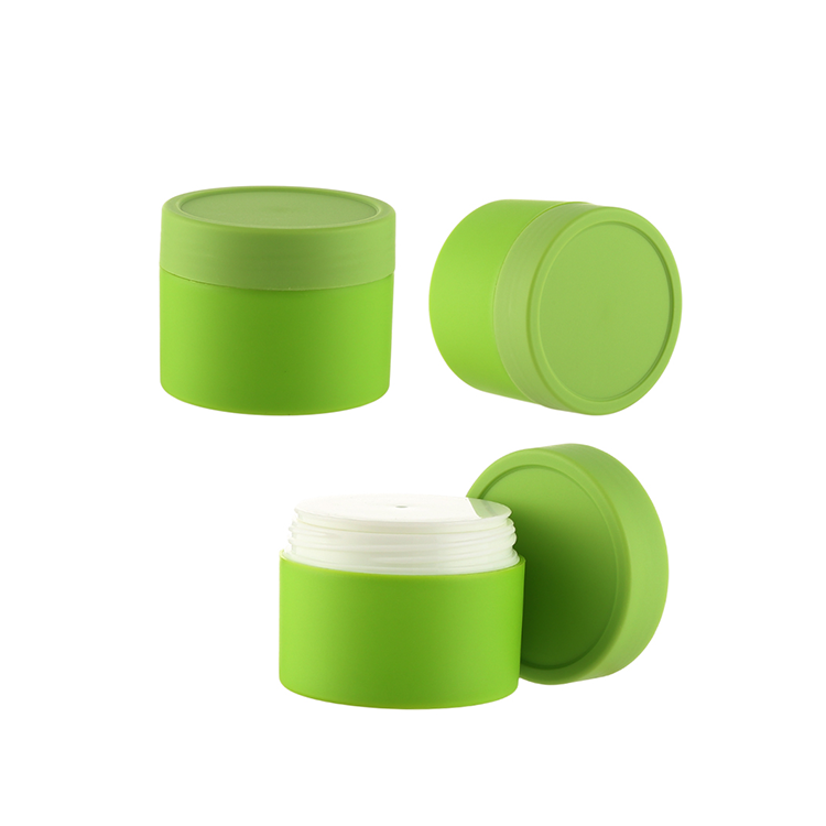 Round Face Cream Jar  60Ml 100Ml 180Ml PP Plastic Cosmetic Containers Jar