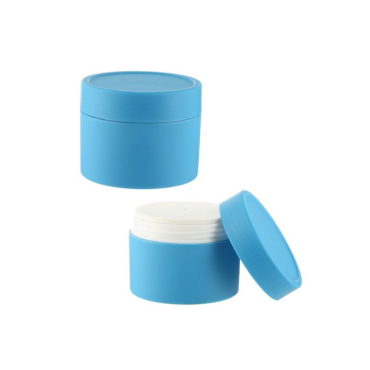 Round Face Cream Jar 60Ml 100Ml 180Ml PP Plastic Cosmetic Containers Jar
