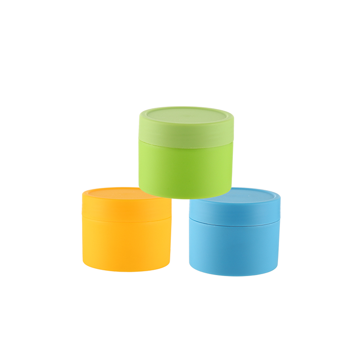 Round Face Cream Jar 60Ml 100Ml 180Ml PP Plastic Cosmetic Containers Jar