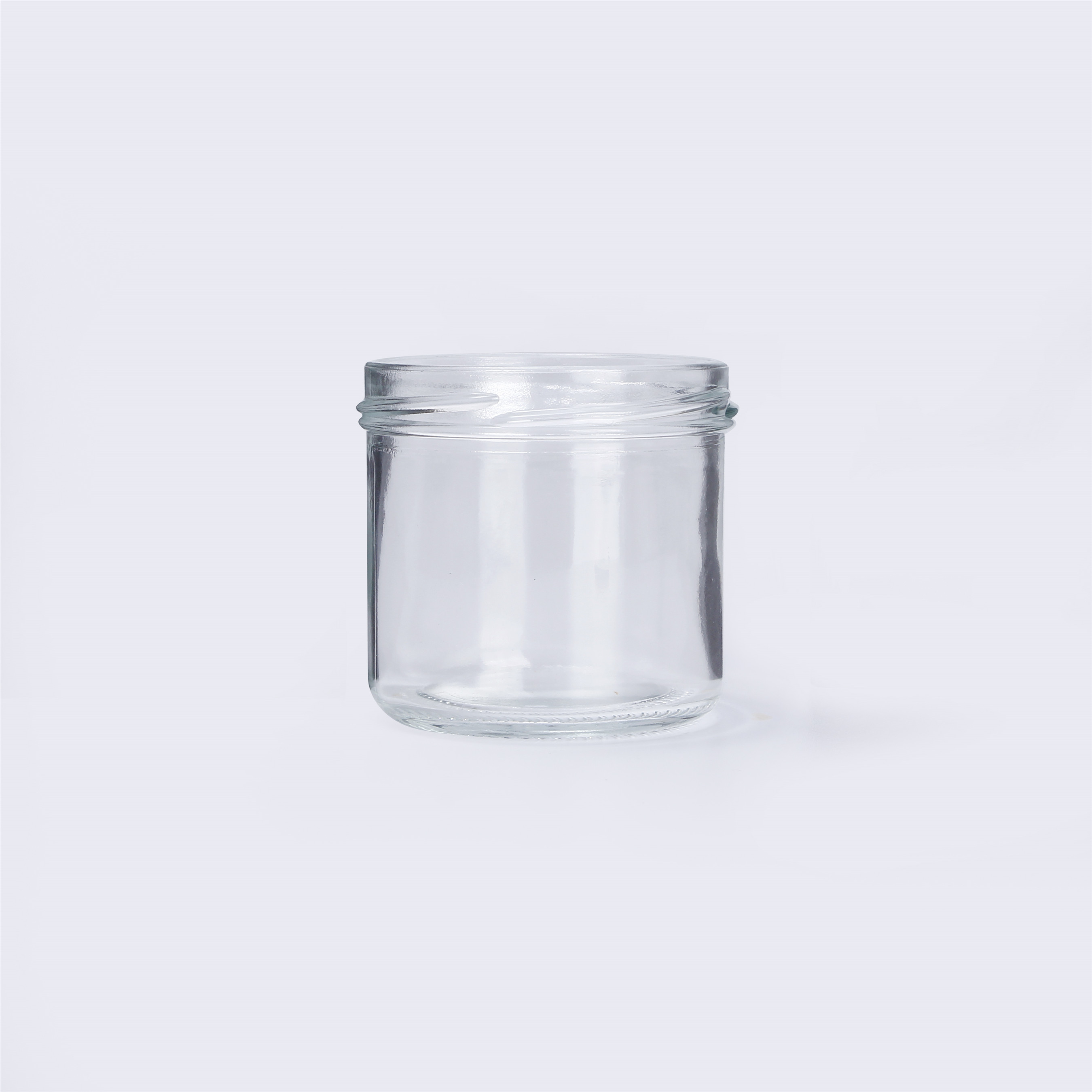 Round Glass Jar With Metal Lids Different Volume 100ML 130ML