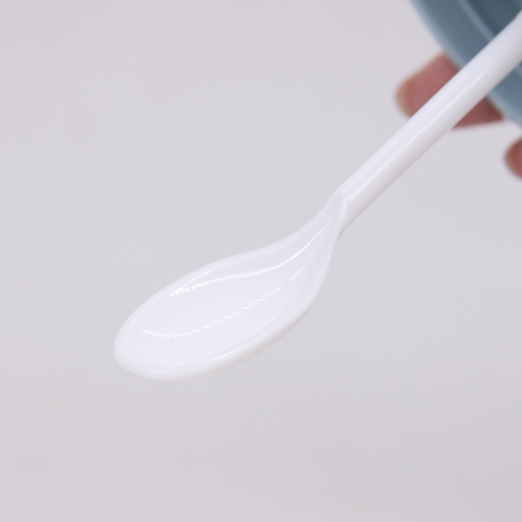 Round Glass Spice Storage Container Seasoning Bottles 4oz Spice Glass Jar with spoon