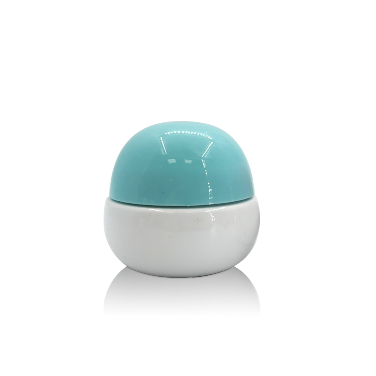 Round Green Pink Jar 50g PET Plastic Baby Body Cream Jar Round Cosmetic Body Butter Jar Container for Cosmetic