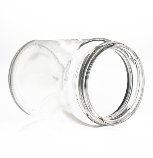 Round Honey bottles jam jars scented tea glass bottle seal pot pickles bottles