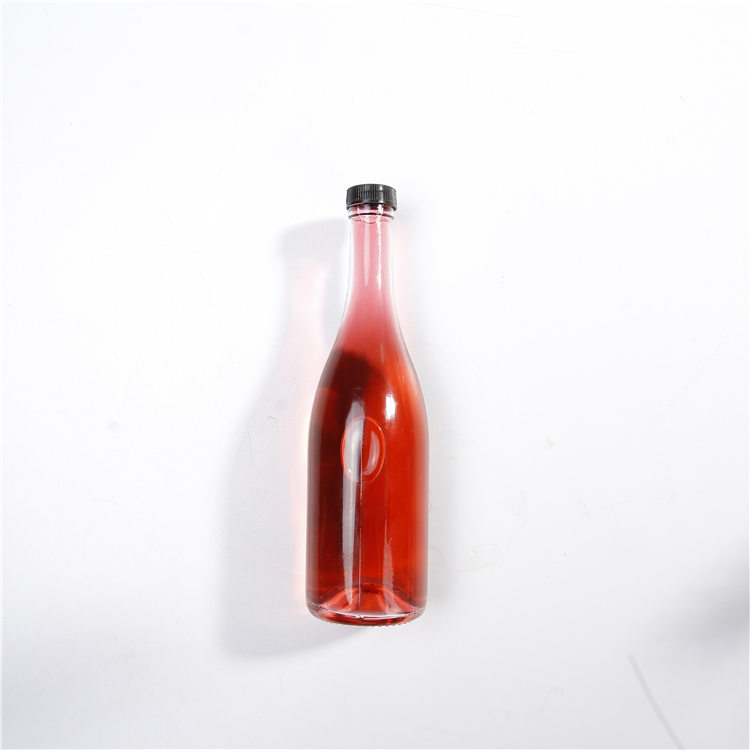 Round Mini 100ml Spirit Wine Glass Bottle