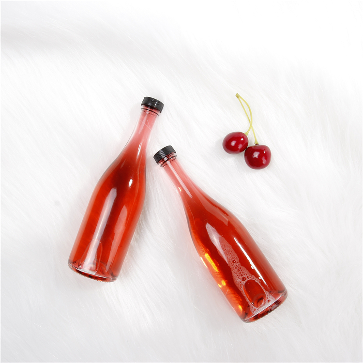 Round Mini 100ml Spirit Wine Glass Bottle
