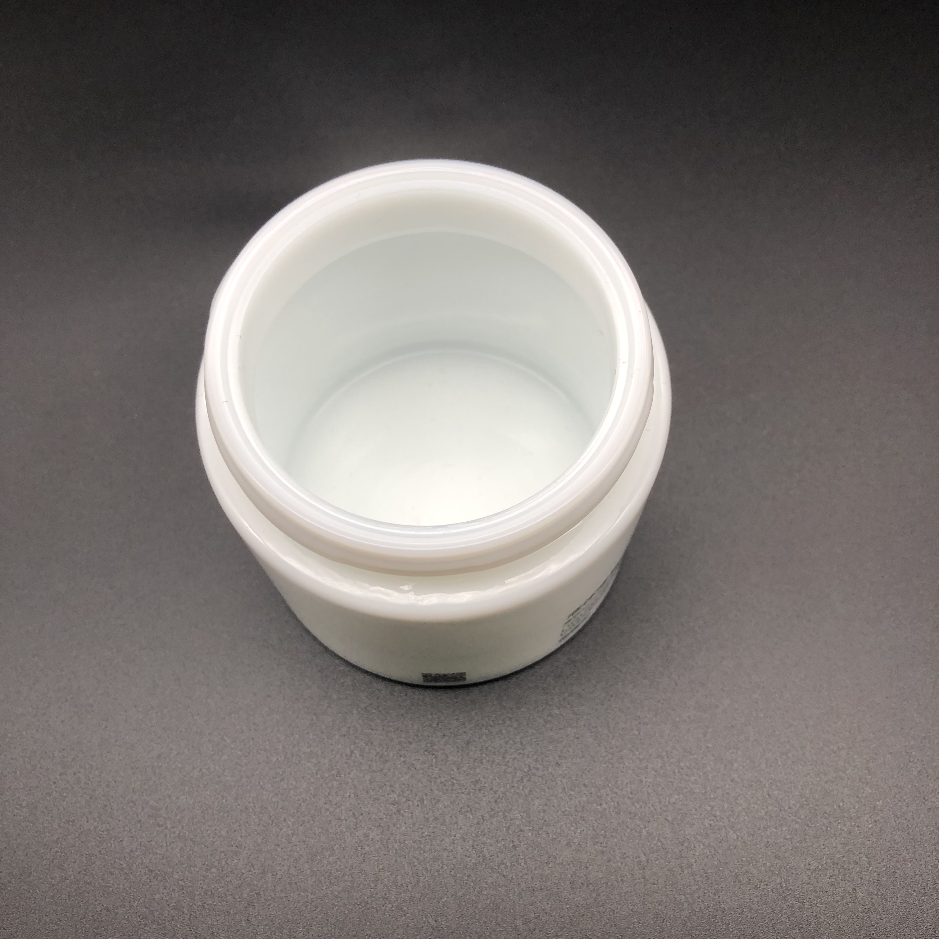 Round Opal Jars with White Lids for Lotion, Creams, Toners, Lip Balms, Makeup Samples
