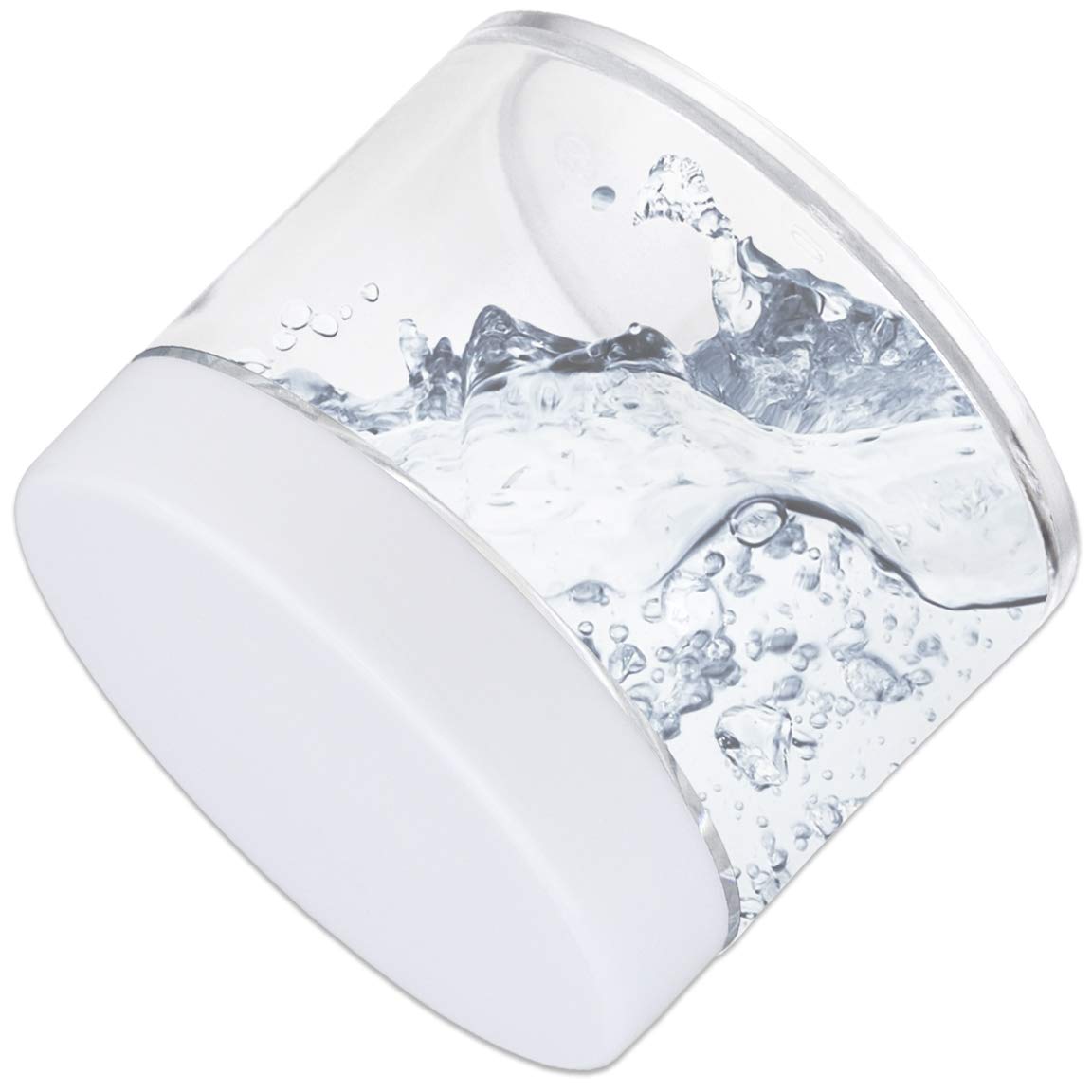 Round PET plastic food storage clear cookie Jar with Lid cosmetic cream candy packaging container