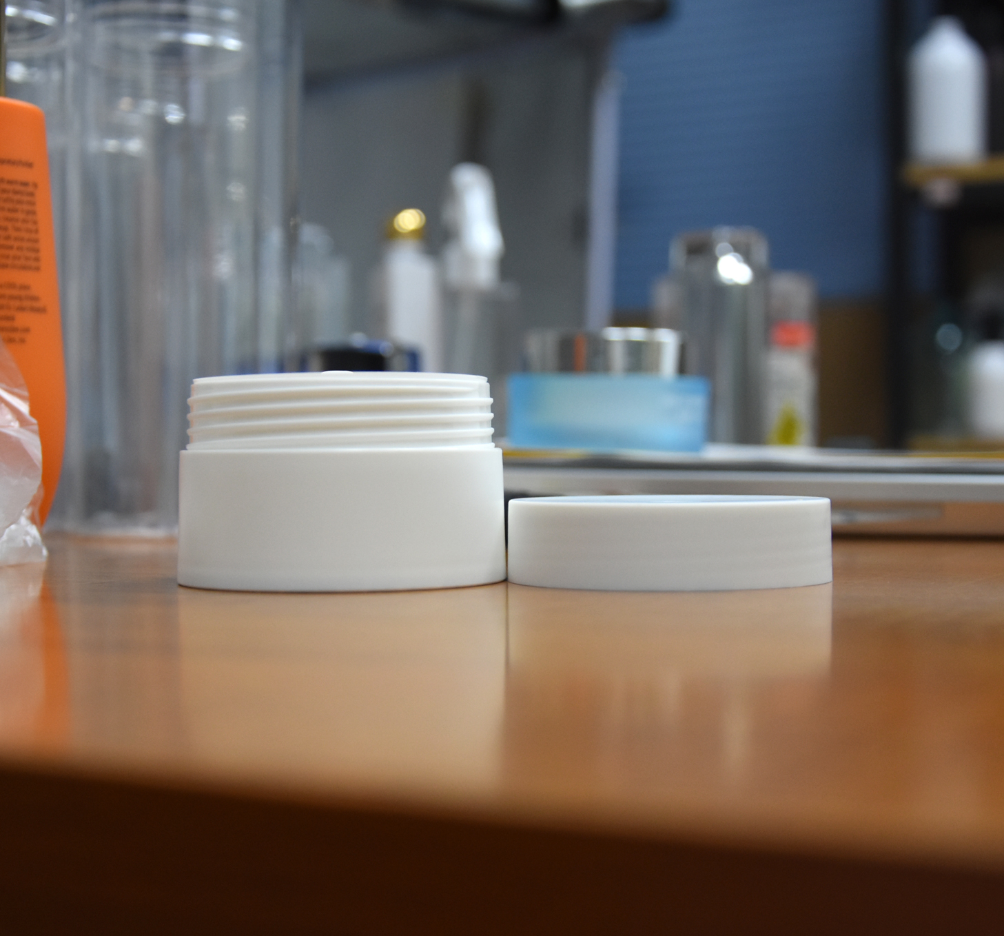 Round Personal Care Cream Jar Skincare Jar Container 45g