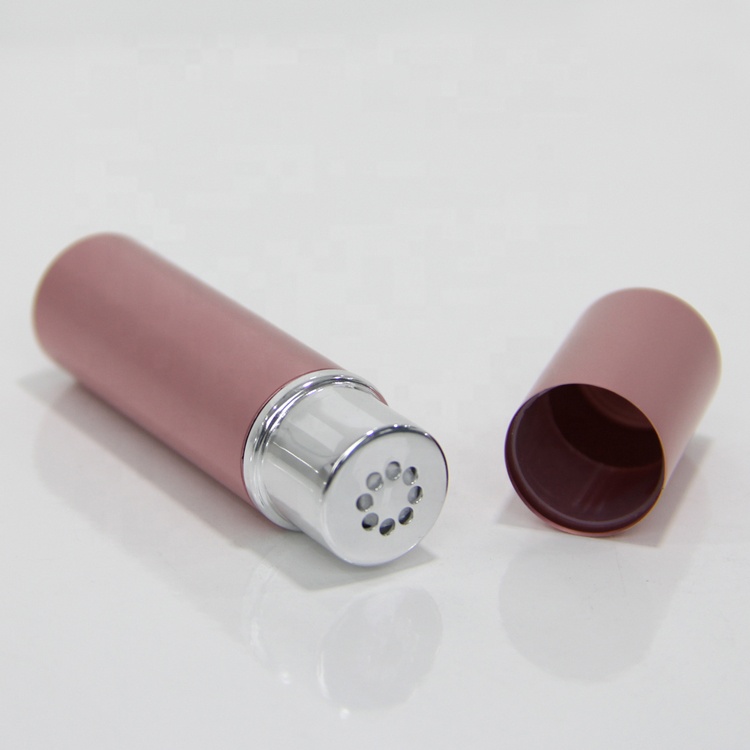 Round Recycled Packaging Portable Pocket Metal Nasal Inhaler