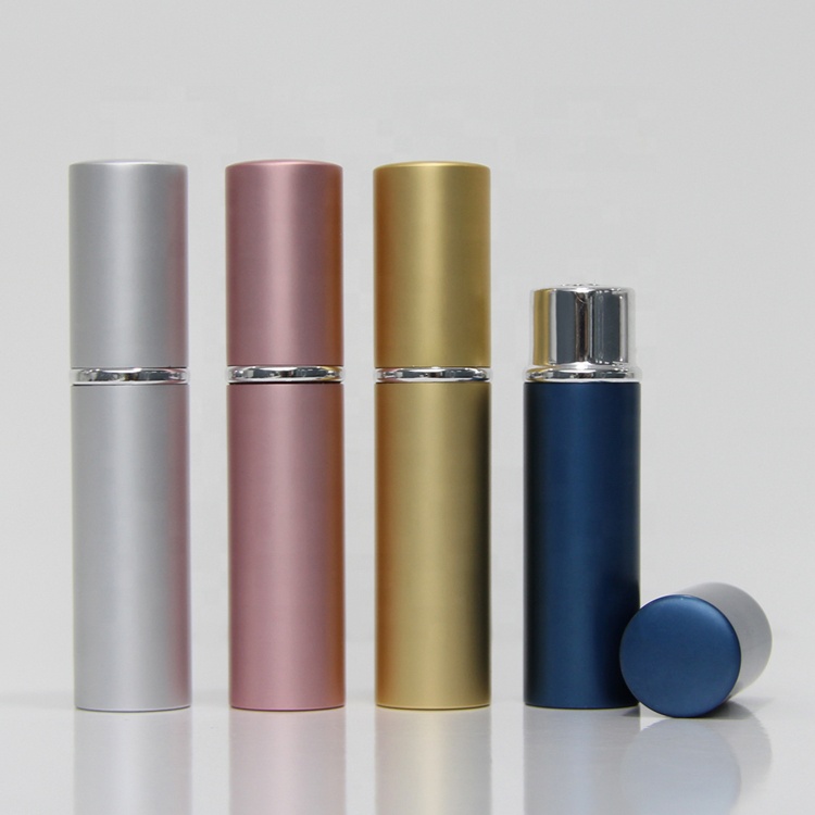 Round Recycled Packaging Portable Pocket Metal Nasal Inhaler