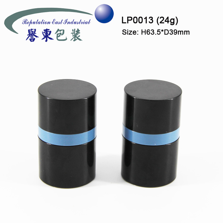 Round Shape Cosmetic Packaging Empty Loose Powder Case Loose Powder Jar With Puff