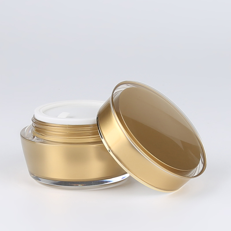 Round Shape Face Cream Jars Containers with Lids
