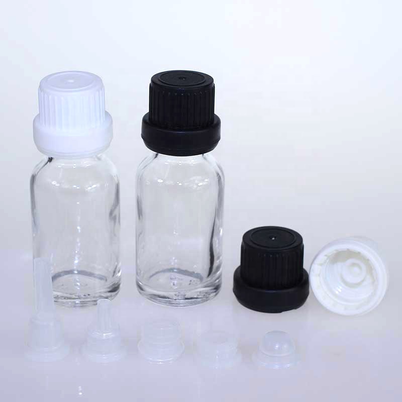 Round Shape Small Glass 15 Ml Amber Blue Vial Essential Olive Oil Bottles For Sale