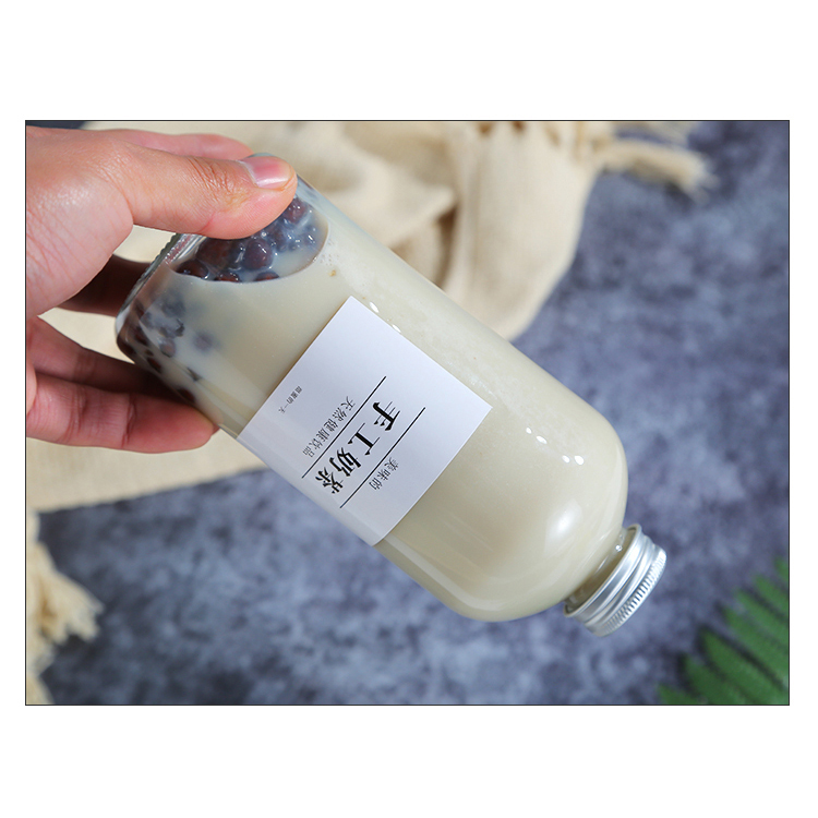 Round Square Hot Sale 500Ml 1000Ml Swing Flip Top Glass Bottle For Kombucha Tea, Mango Juice Glass Bottle