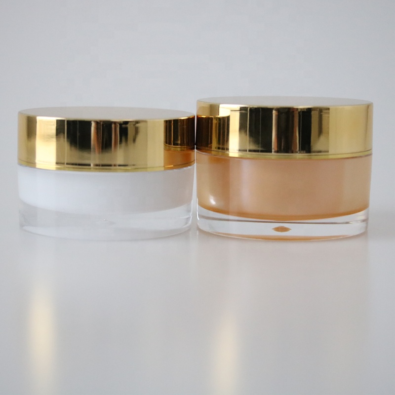Round acrylic jar cosmetic jars 15g 30g 50g
