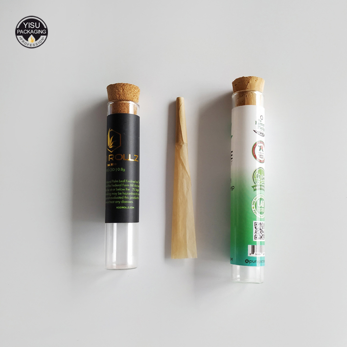 Round bottom pre roll tubes