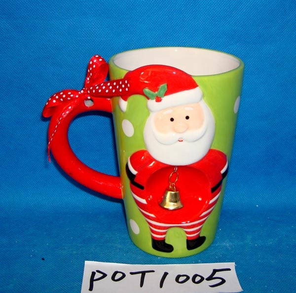 Round ceramic sugar jar with spoon