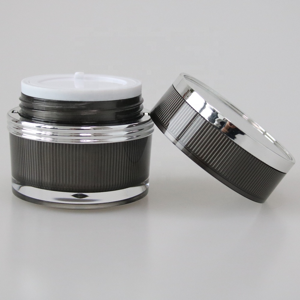 Round cream jar acrylic cosmetic 15g,30g,50g